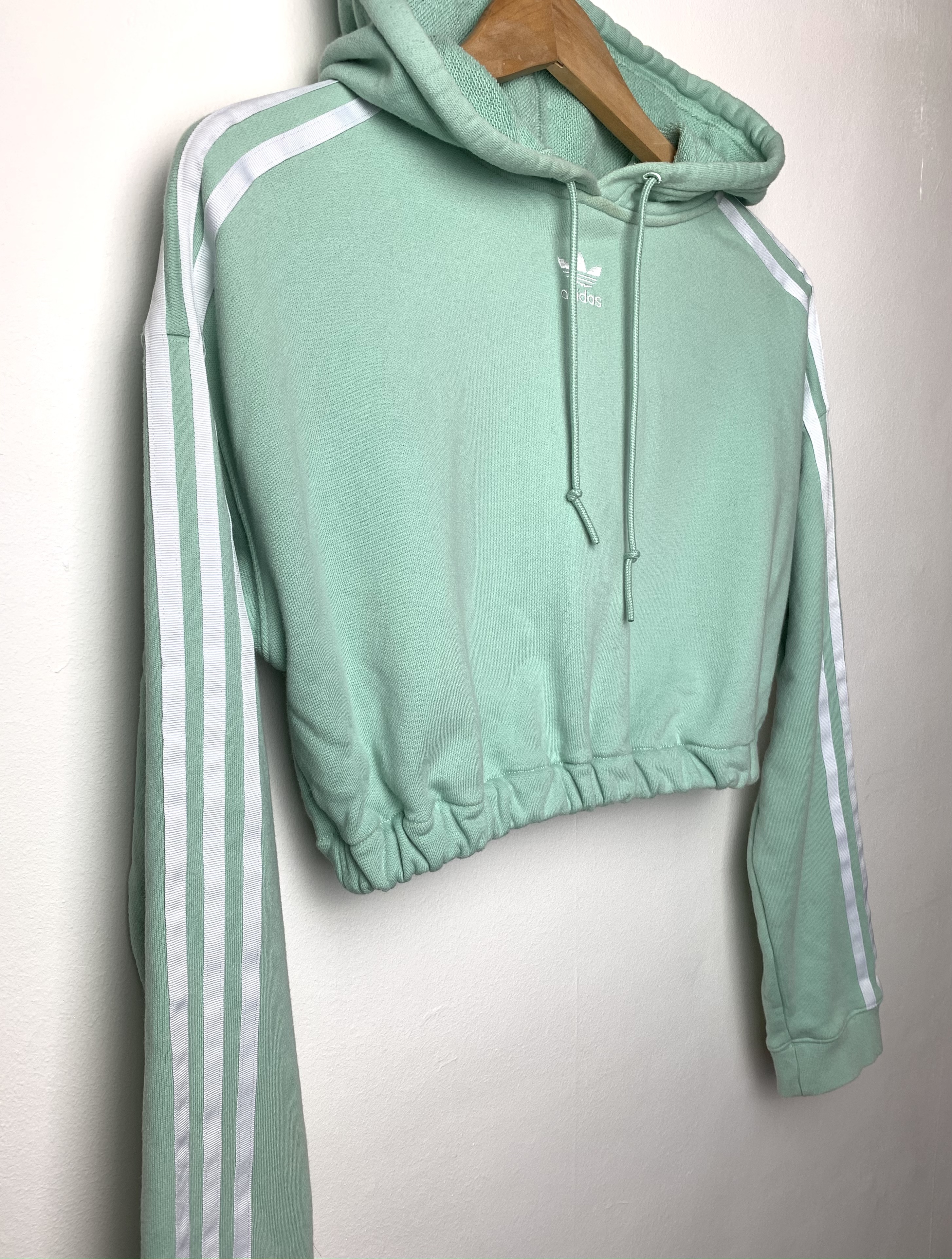 Mint Green Adidas Hoodie UK size 6 8